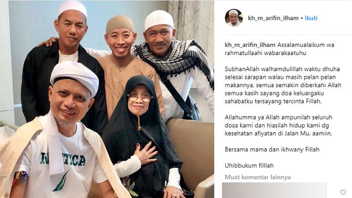 Untuk Kedua Kalinya, Ustad Arifin Ilham Dikabarkan Meninggal Dunia, Ini Faktanya