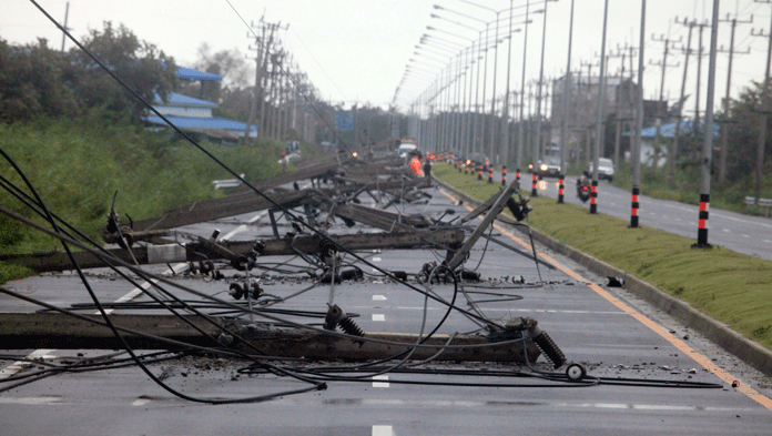 Badai Tropis Hantam Thailand, Satu Orang Tewas