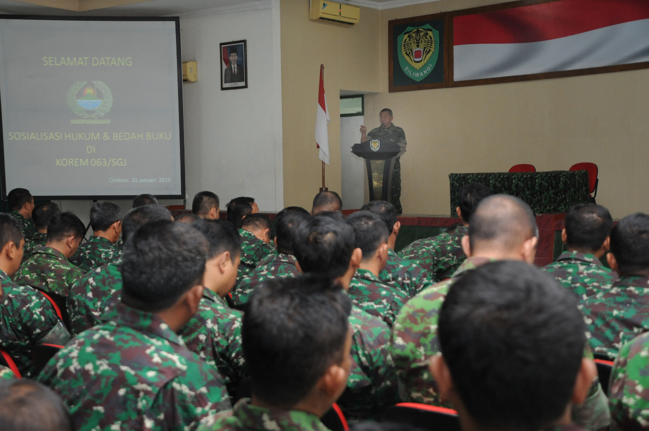 Prajurit TNI-PNS Korem 063/SGJ Diminta Hindari Pelanggaran