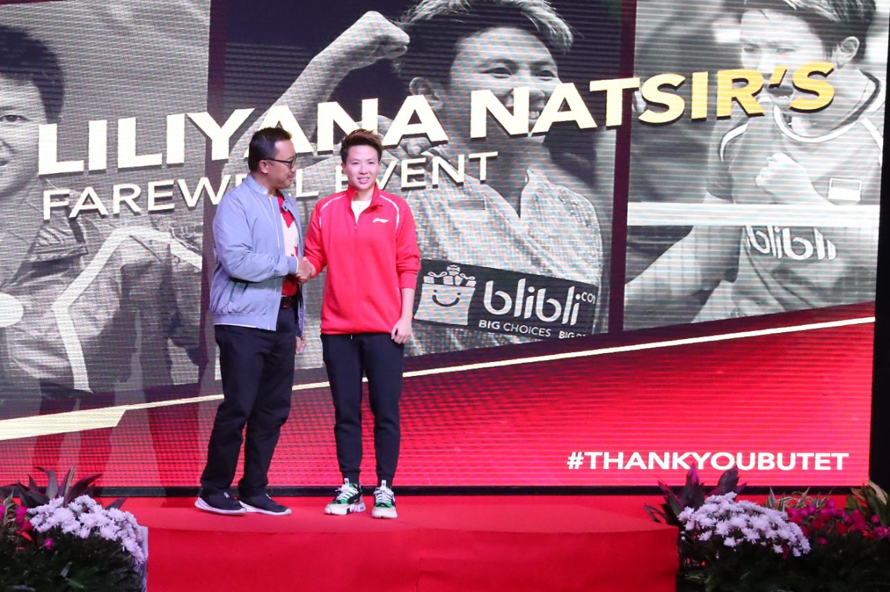 Resmi Pensiun, Menpora: Terima Kasih Sang Legenda Liliyana Natsir