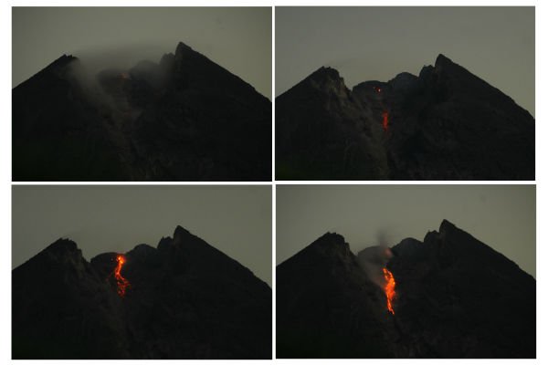 Guguran Lava Gunung Merapi Capai 34 Kali, Jarak Luncur Hingga 600 Meter