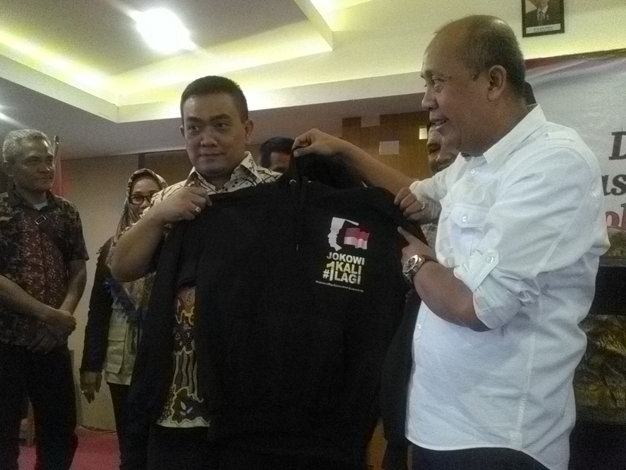 Resmi Mendukung, Azis Siap Menangkan Jokowi-Ma’ruf Amin