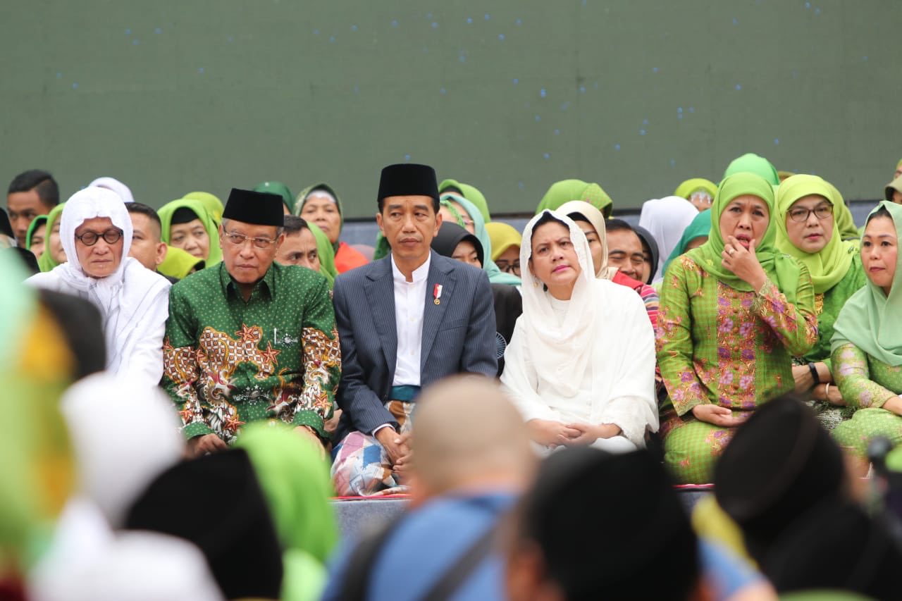 Pidato di Harlah Muslimat NU, Jokowi Berpesan untuk Ikut Menjaga Persatuan dan Merawat Persaudaraan