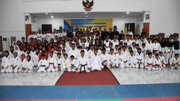 Cari Bibit Unggul Atlet, Kuningan Gelar Kejuaraan Karate