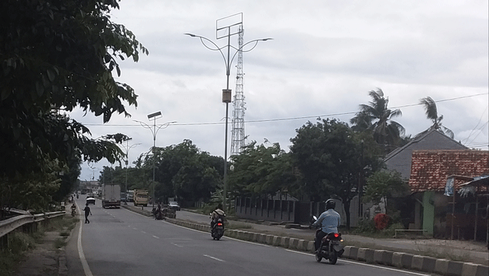 6 Titik PJUTS Pantura Tulungagung Rusak