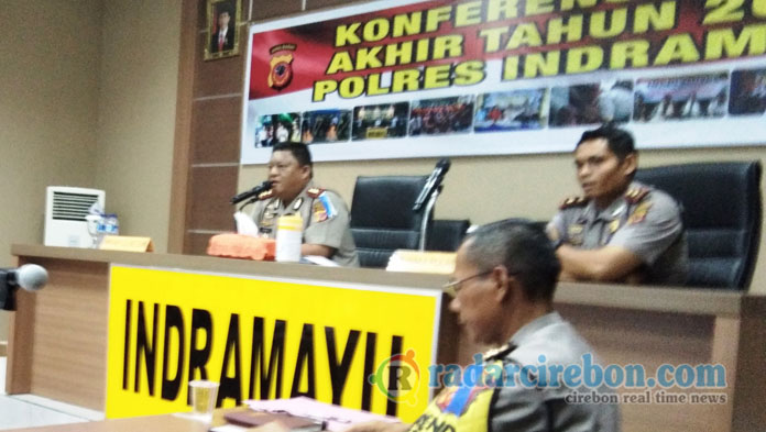 Polres Indramayu Klaim Tindak Kriminalitas dan Pelanggaran Lalu Lintas Turun