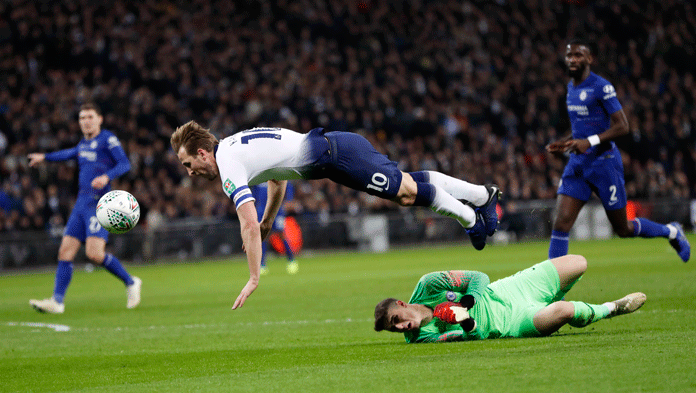 1 Tottenham vs Chelsea 0, VAR Penakluk The Blues