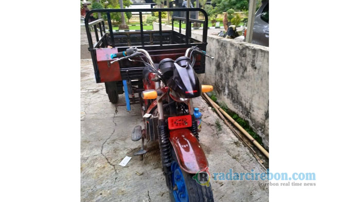 Curi Motor Roda Tiga di Pasar Pabuaran, Warga Desa Mekarsari Diciduk Polisi