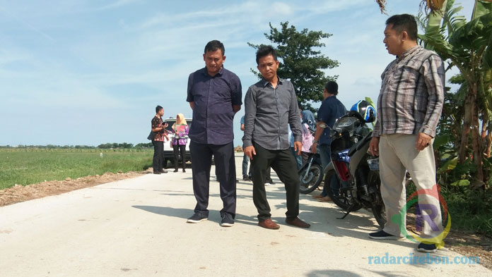 Proyek Peningkatan Jalan Karangsembung-Ender Tuntas, Kuli Ngaku Belum Dibayar