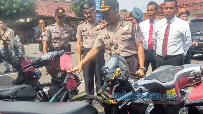 Selama Sepekan, Polres Majalengka Bekuk 11 Pelaku Kejahatan, Satu Tersangka Terpaksa Ditembak