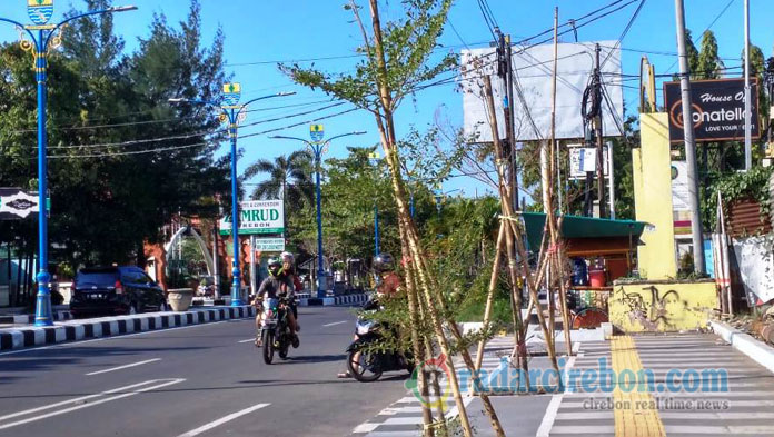 Penjagaan Lengah, PKL Kembali Duduki Kawasan Tertib Lalu Lintas Jl Wahidin