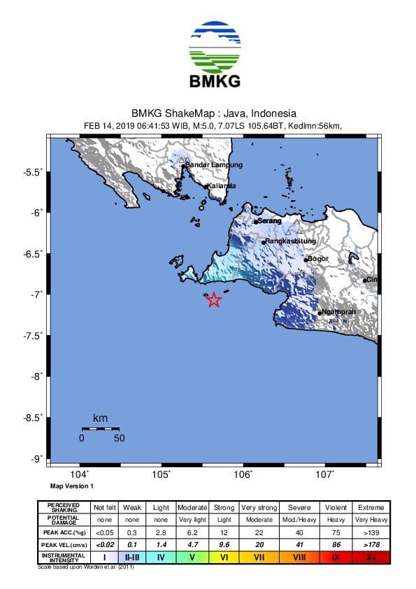 Daryono: Waspada, Samudera Hindia Selatan Jawa 2 Kali Diguncang Gempa