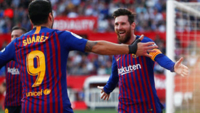 Barca Nyaris Kalah dari Sevilla, Untung Ada Messi