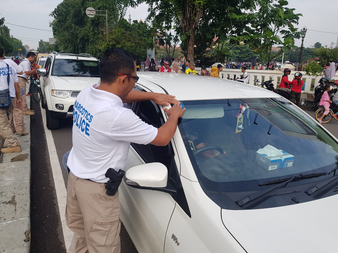 Turun ke Jalan, Polisi Ajak Kaum Milenial Cegah Narkoba