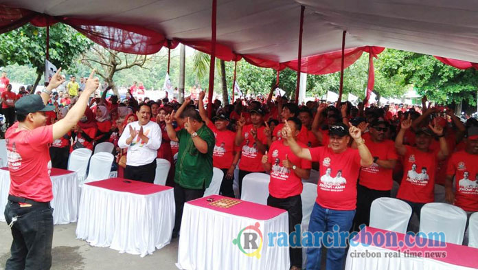 Ribuan Nelayan Pangandaran Dukung Jokowi-Amin Ma’ruf