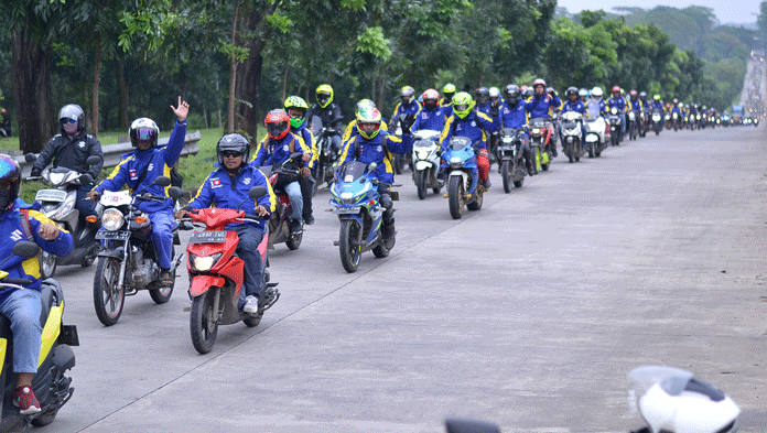 Touring Suzuki Bersatu Sukses Hadirkan Ribuan Bikers