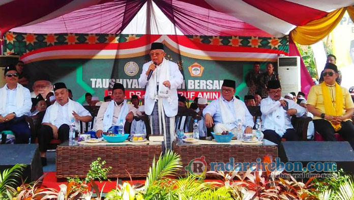 Ma’ruf Amin Ngaku Turunan Asli Cirebon