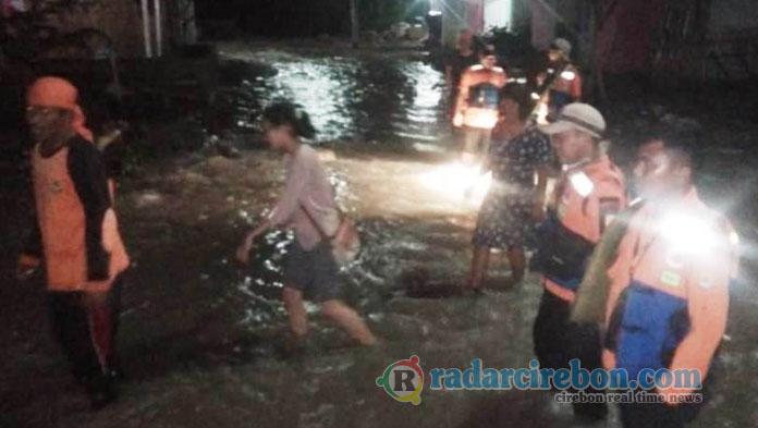 Banjir Kiriman di Perumahan Cahaya Permai Gamel Surut Jelang Tengah Malam