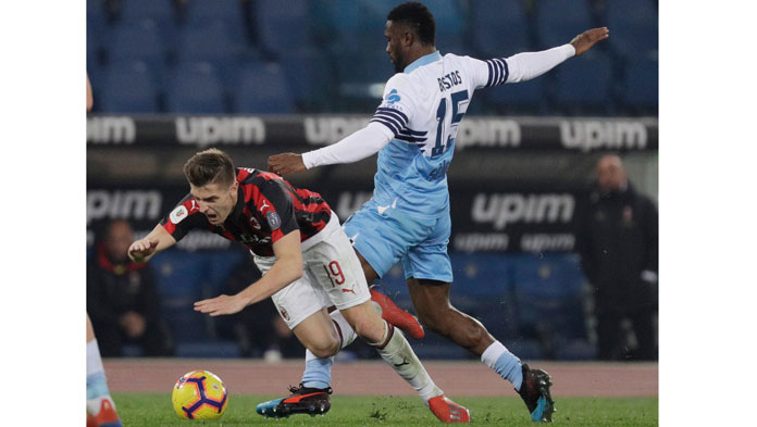 Matikan Piatek, Lazio Sukses Imbangi Milan di Leg Pertama