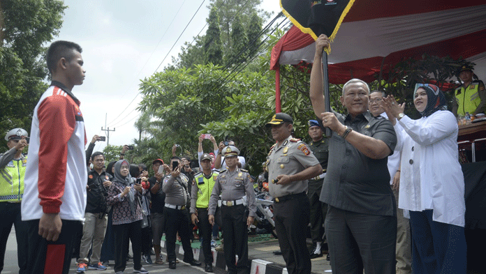 Polisi Kampanyekan Millenial Road Safety Festival