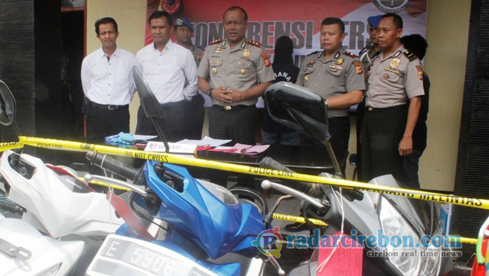 Curi 7 Motor Sendirian, Residivis Kambuhan Ini Ditangkap Lagi