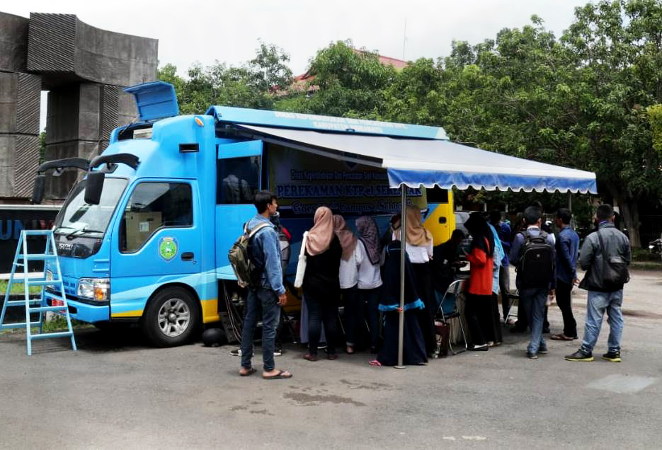 Disdukcapil Sasar Pemilih Pemula, Acara Goes to Campus Percepat Perekaman E-KTP