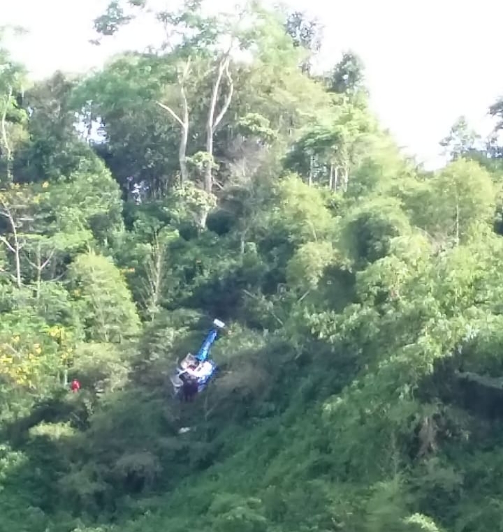 Terungkap Identitas Korban Helikopter yang Jatuh di Tasikmalaya