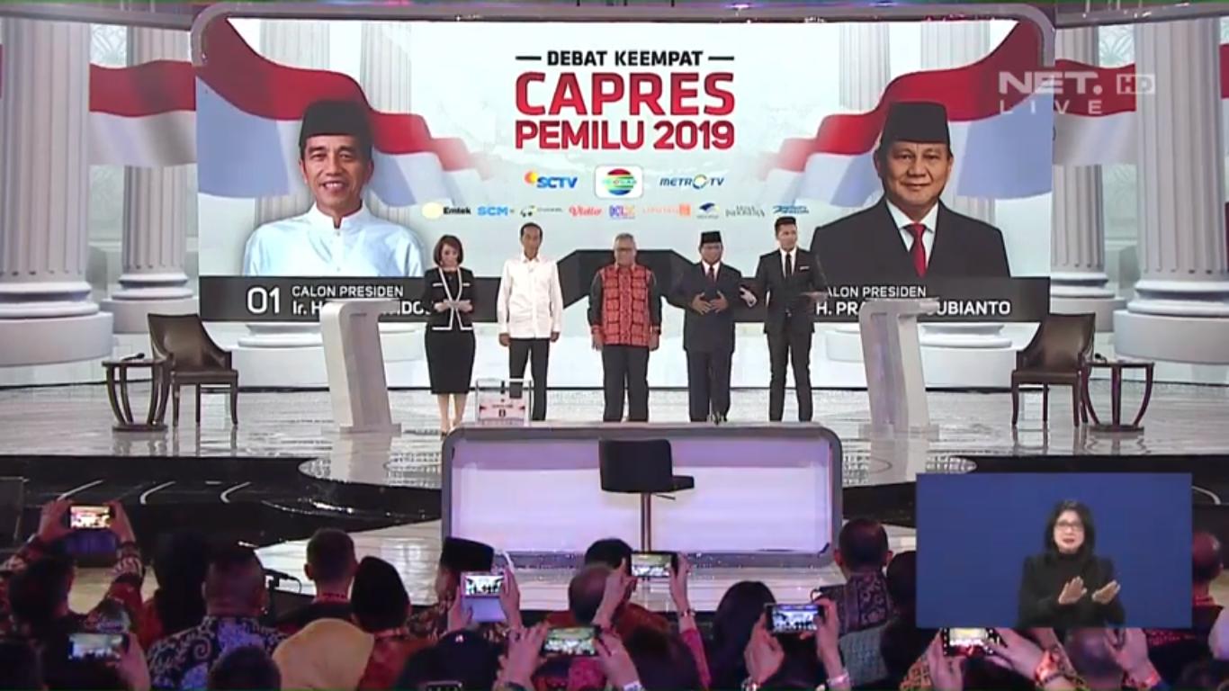 Debat Capres ke-4: Saham Freeport 51% itu Ethok-Ethok, Ini Ucapan Lengkap Prabowo