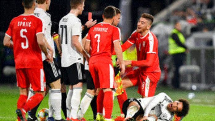 Serbia Tahan Jerman 1-1