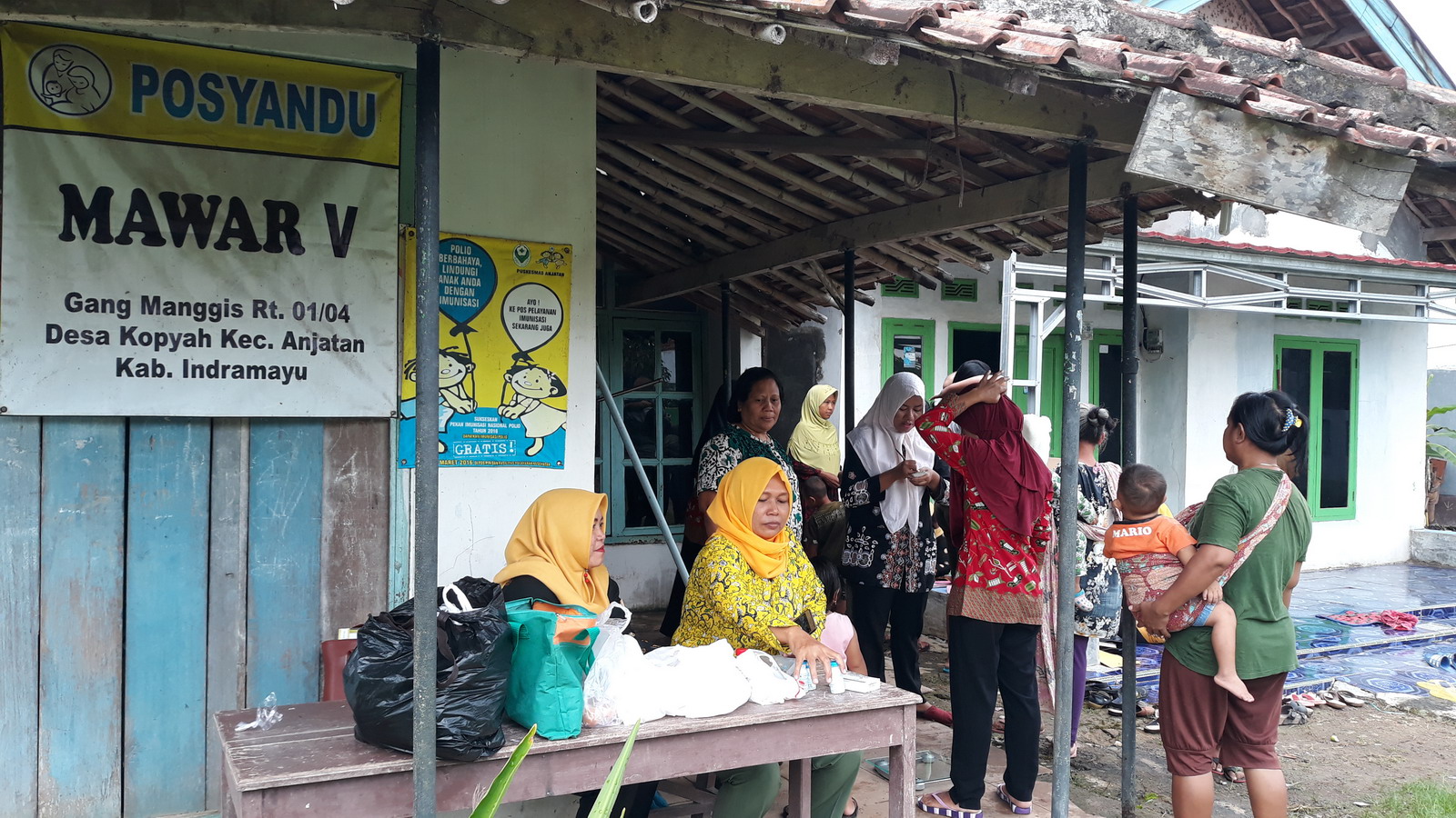 Musim Hujan Tetap ke Posyandu