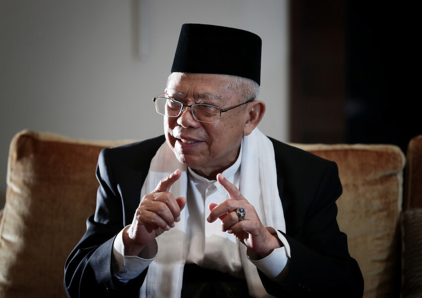 Ma’ruf Amin: Hanya Negara yang Tidak Normal yang Mau Terapkan Khilafah