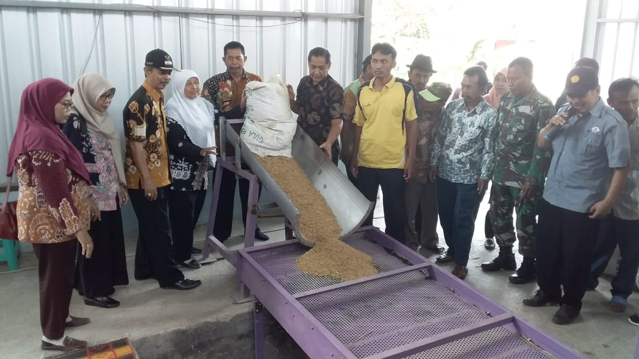 Jadi Solusi Petani saat Musim Hujan, Kelompok Tani  Mukti Uji Coba Dryer