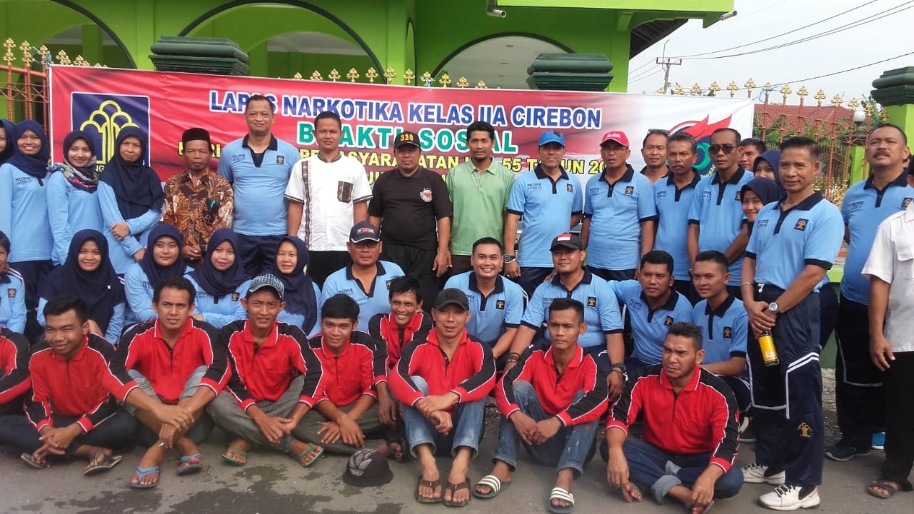 Lapas Gintung Peringati Hari Bhakti Pemasyarakatan, Kumpulkan Uang Beri Bantuan Alat Kebersihan