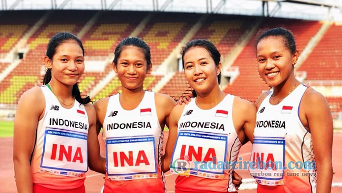 Erna Pelari Asal Kabupaten Cirebon Bela Indonesia di SEA Youth Athletics Championship 2019