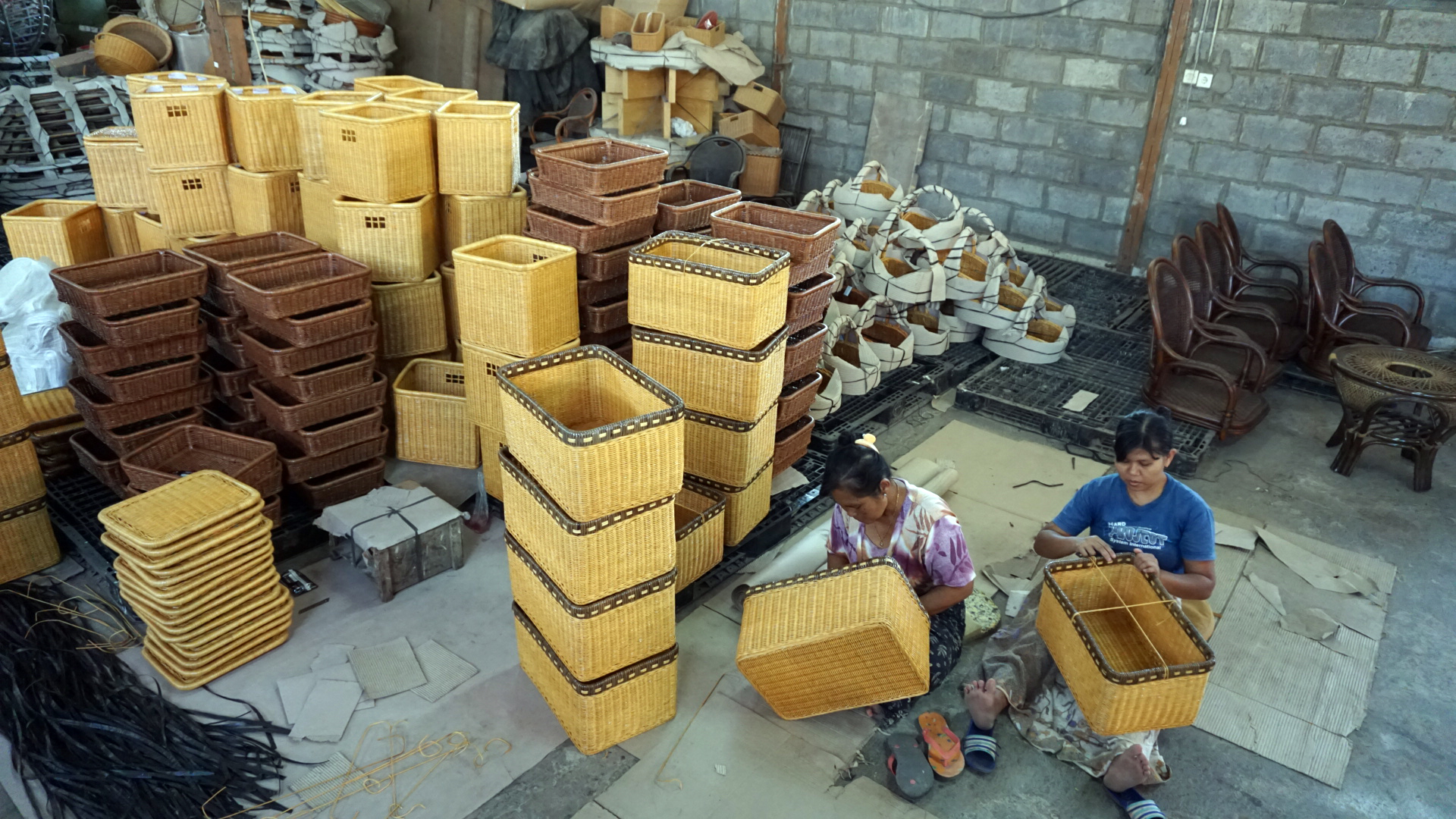 Industri Rotan Kelangkaan Pasokan