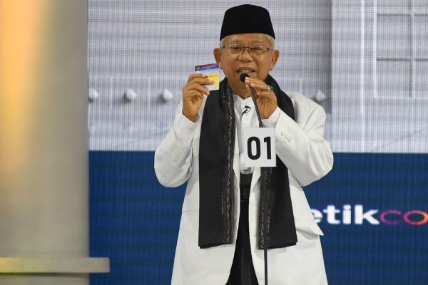 Debat Ketiga: Janji Benahi Pelayanan Kesehatan, Ma’ruf Amin Sebut BPJS Asuransi Terbesar di Dunia