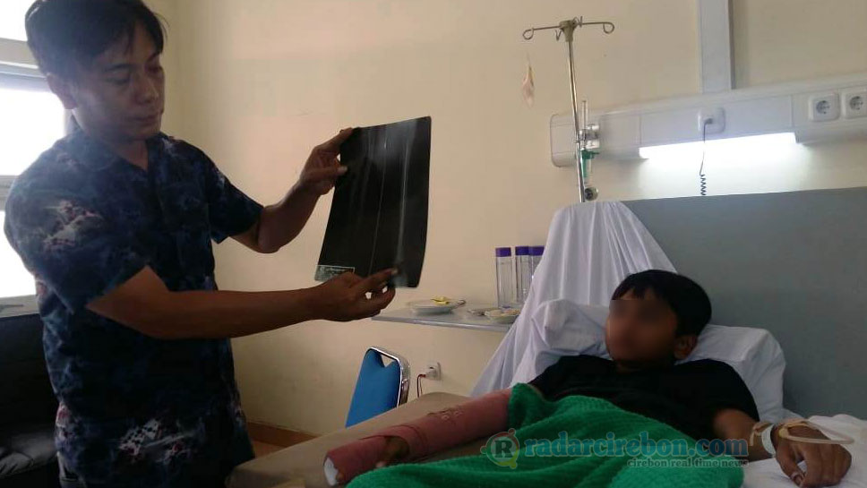 Geger, Tulang Lengan Bocah SMP Patah, Diduga Terjatuh saat Ditarik Guru Sekolahnya