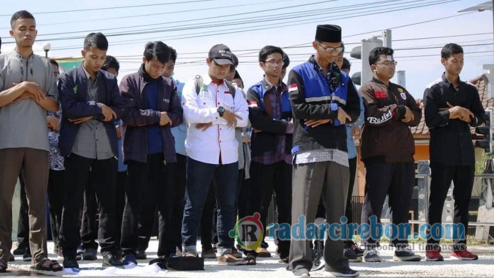 Peduli New Zealand, KAMMI Kuningan Gelar Salat Ghaib