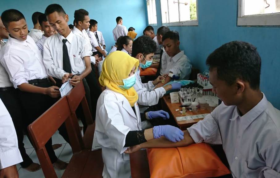 250 Canaker Ikuti MCU di SMK Taruna