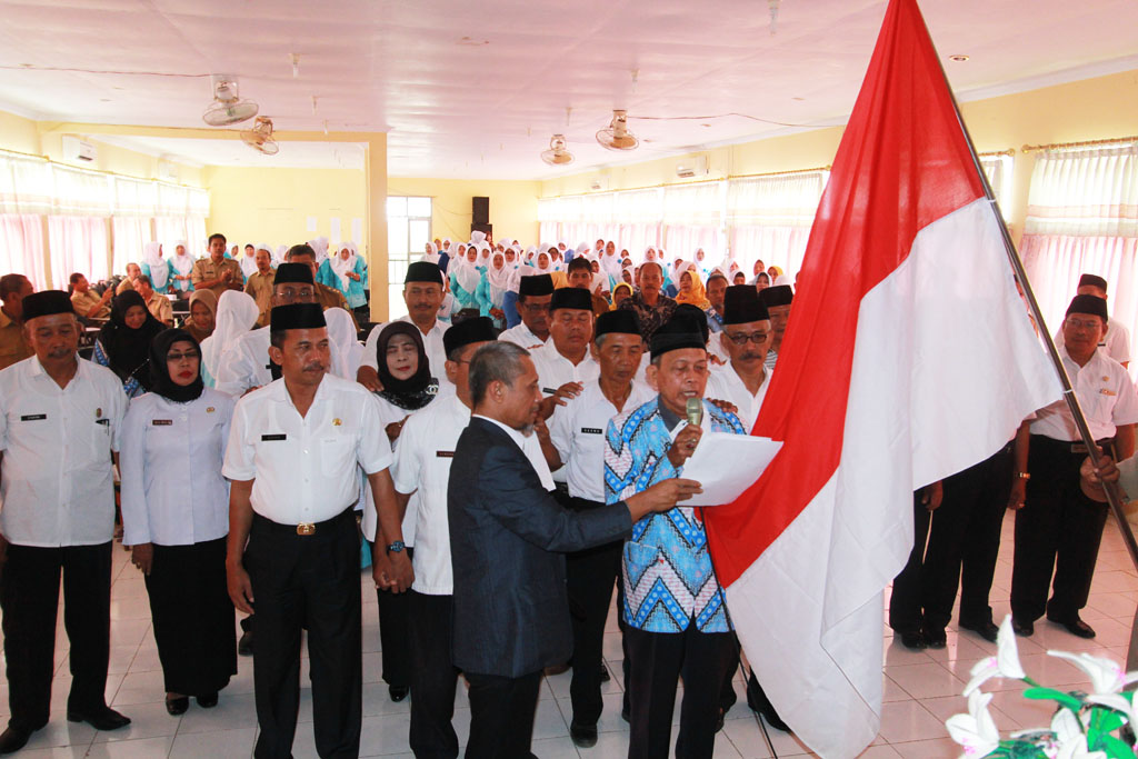 Penilik Harus Tingkatkan Kompetensi,  Pengurus IPI Kabupaten Indramayu Resmi Dilantik