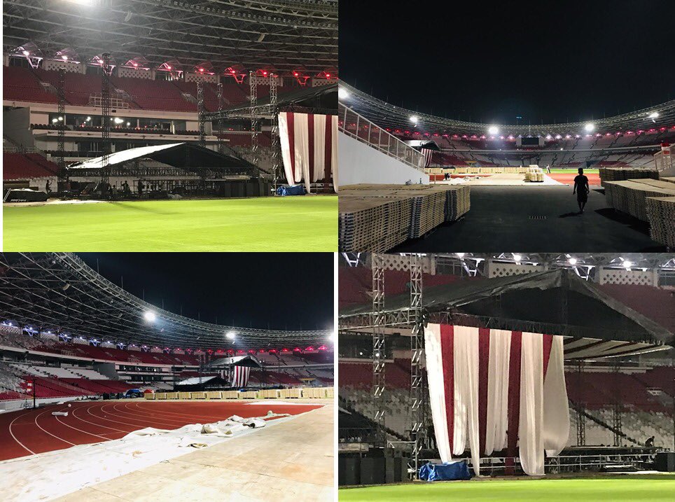 Putihkan Jakarta, Salat Subuh Berjamaah: Kampanye Akbar Prabowo di Gelora Bung Karno 7 April