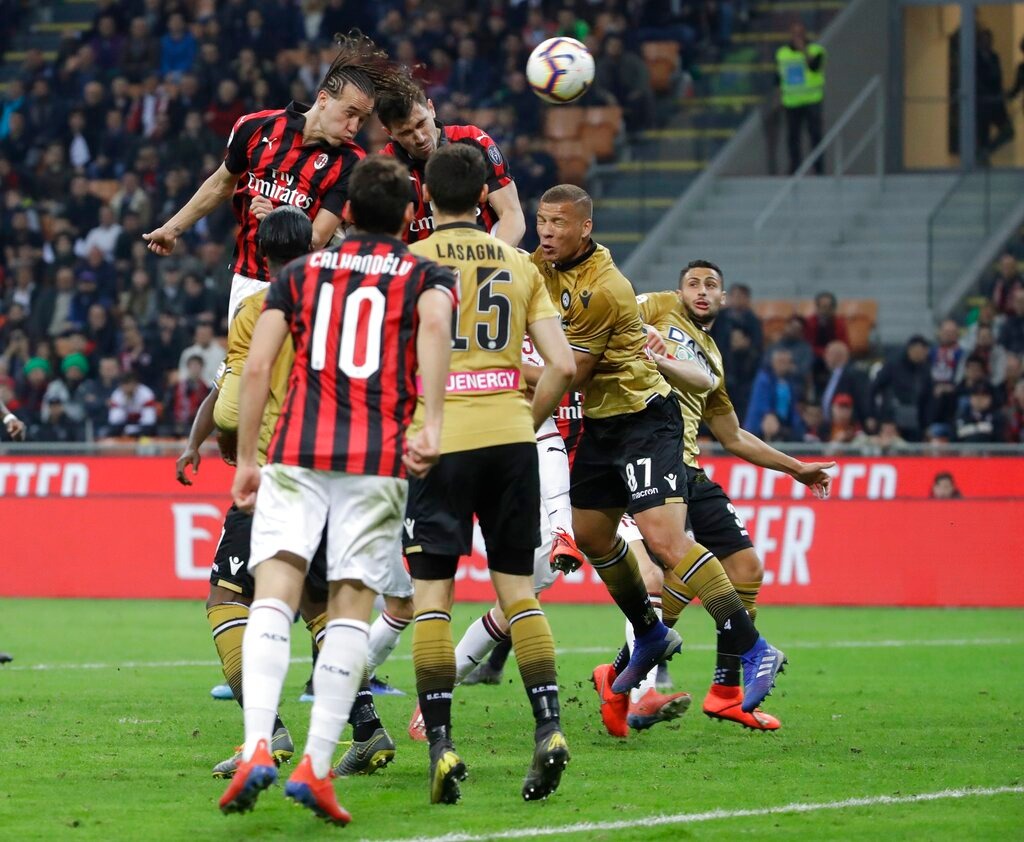 Milan Ditahan Udinese dengan Skor 1-1