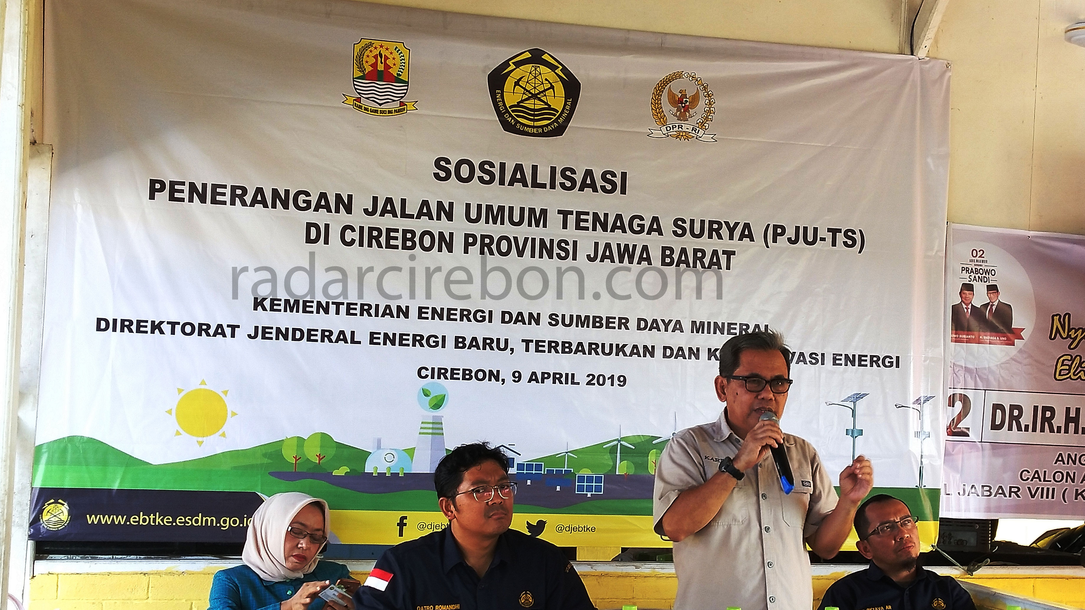 Tahap Lelang, 300 PJUTS akan Disebar di Cirebon