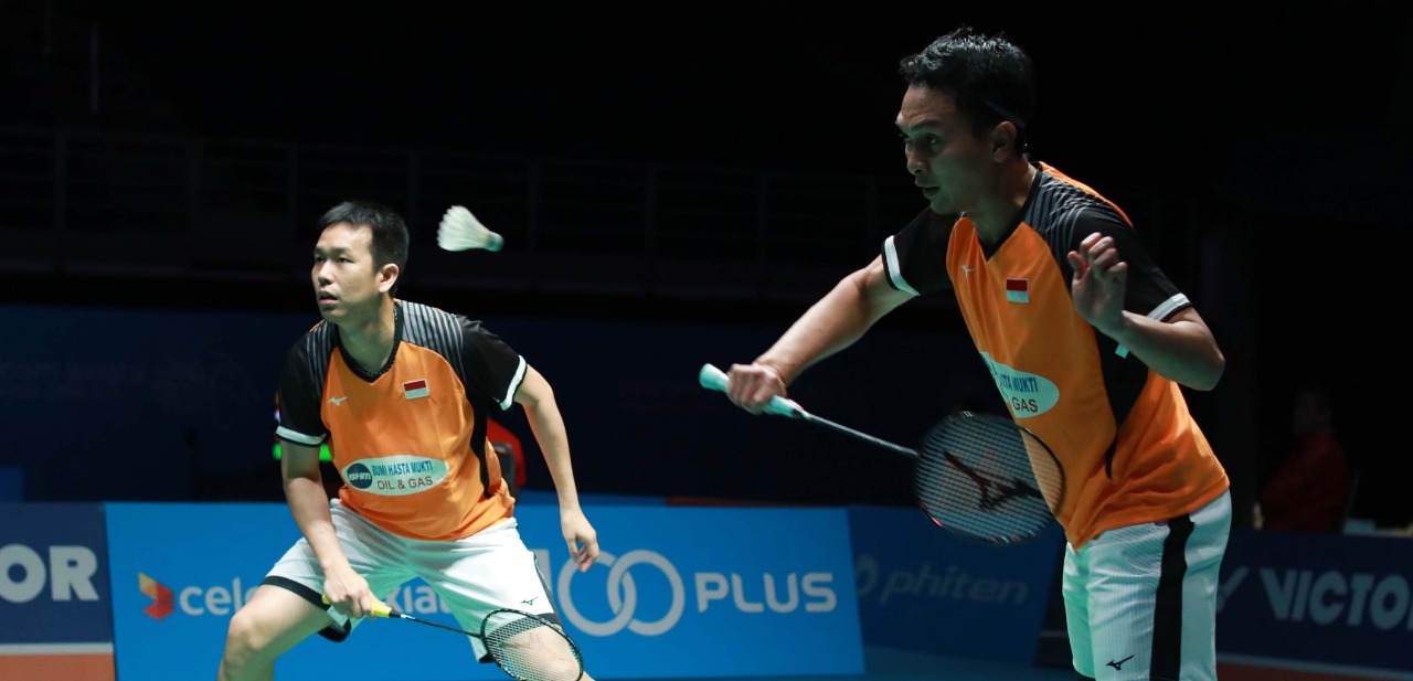 Hendra/Ahsan Tantang Juara Dunia di Perempat Final Malaysia Open