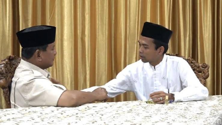 (Transkrip Lengkap) Dialog Prabowo Subianto dengan Ustaz Abdul Somad