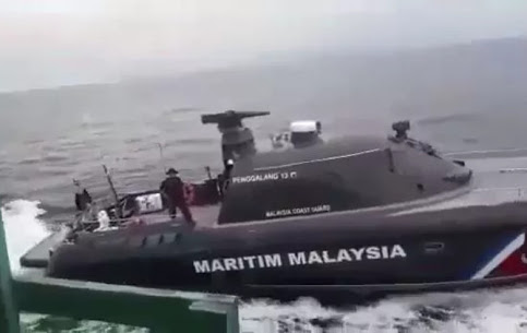 Kapal Maritim Malaysia Hadang Kapal Patroli KKP di Perairan Indonesia: Mereka Ngotot, Kita Lanjut NKRI Harga M