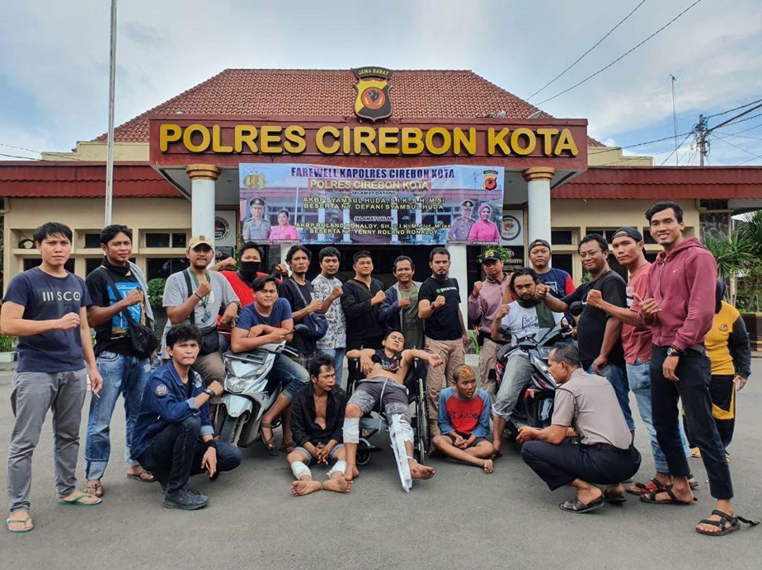 Operasi Jaran Lodaya, Tiga Pencuri Motor Diringkus Tim Gabungan Polres Cirebon Kota