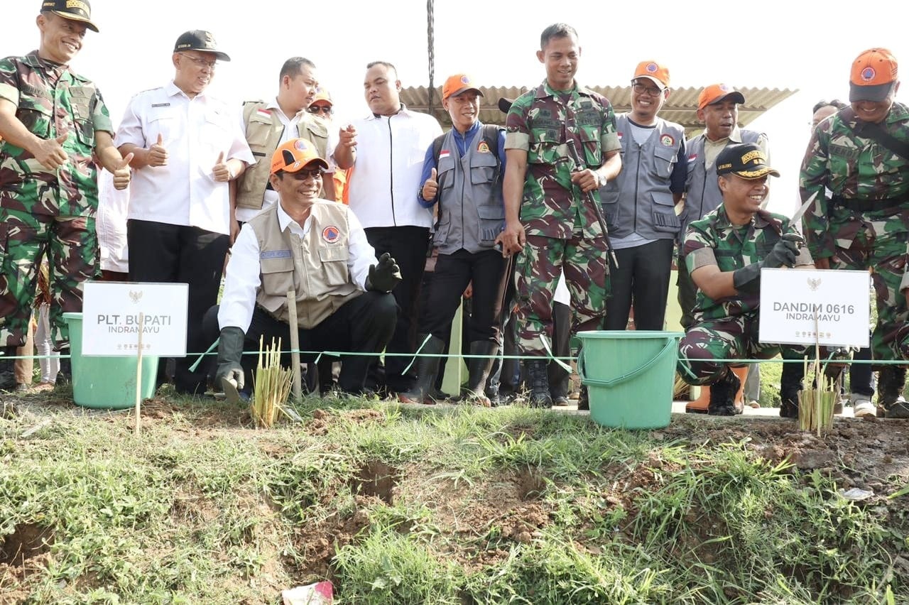 Cegah Longsor Cimanuk, Tanam Rumput Vetiver