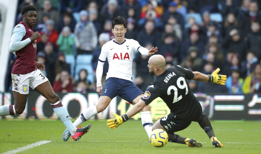 Hasil Liga Inggris, Aston Villa vs Tottenham: 2-3