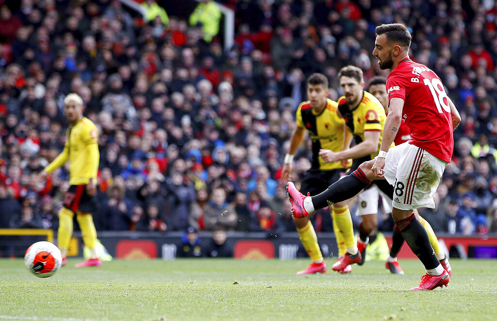 Hasil Liga Inggris: Manchester United Menang 3-0 atas Watford
